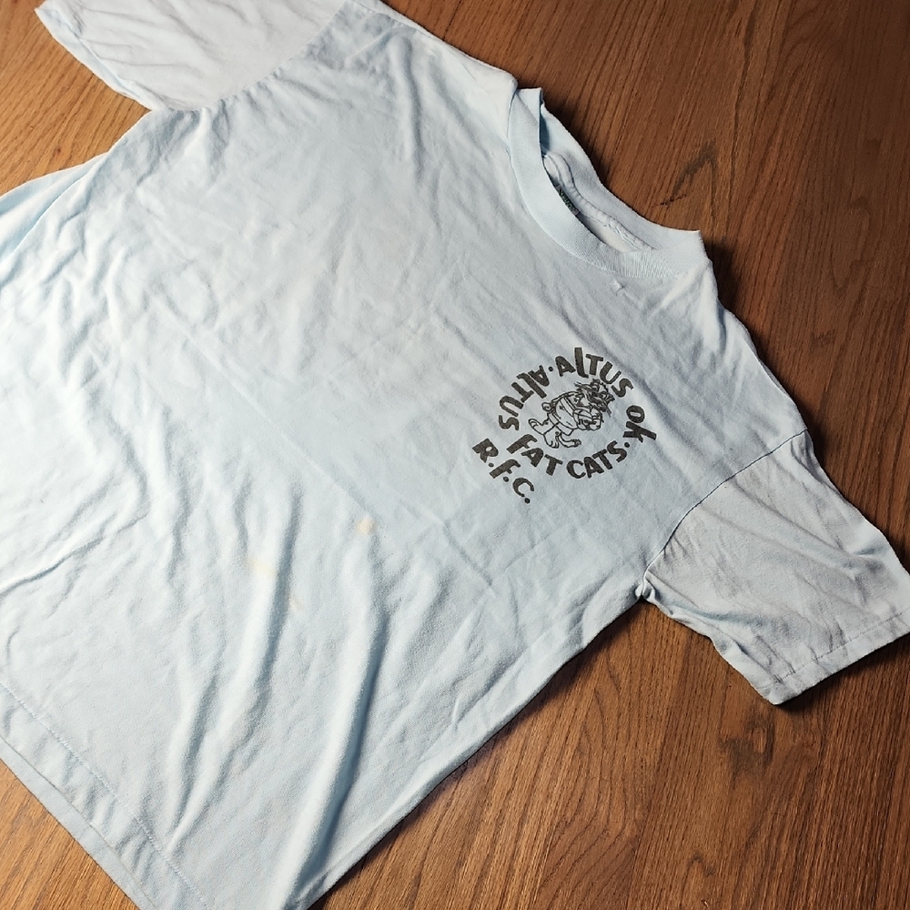 Vintage Single Stitch Light Blue Men's Tee